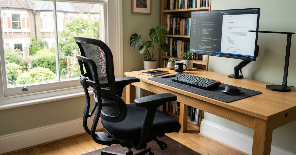 Best Ergonomic Chairs for UK Home Offices Under £400 (2026)