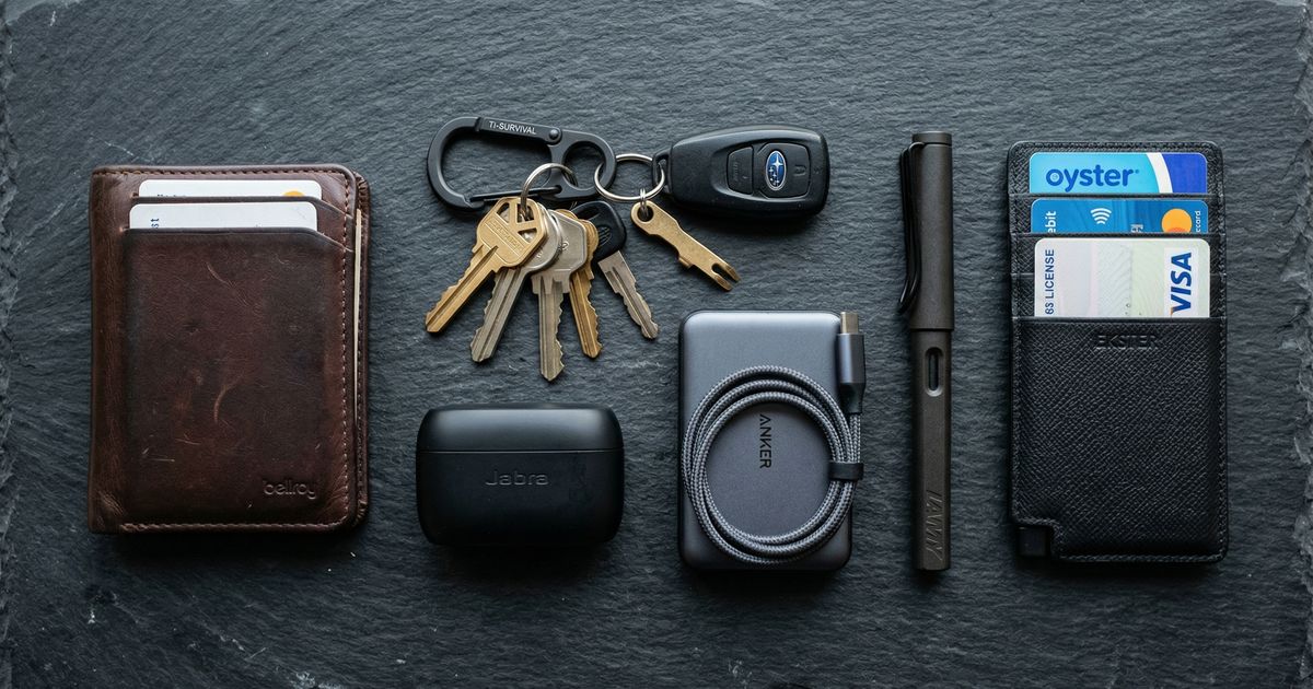 10 EDC Essentials Every UK Commuter Should Carry (2026)