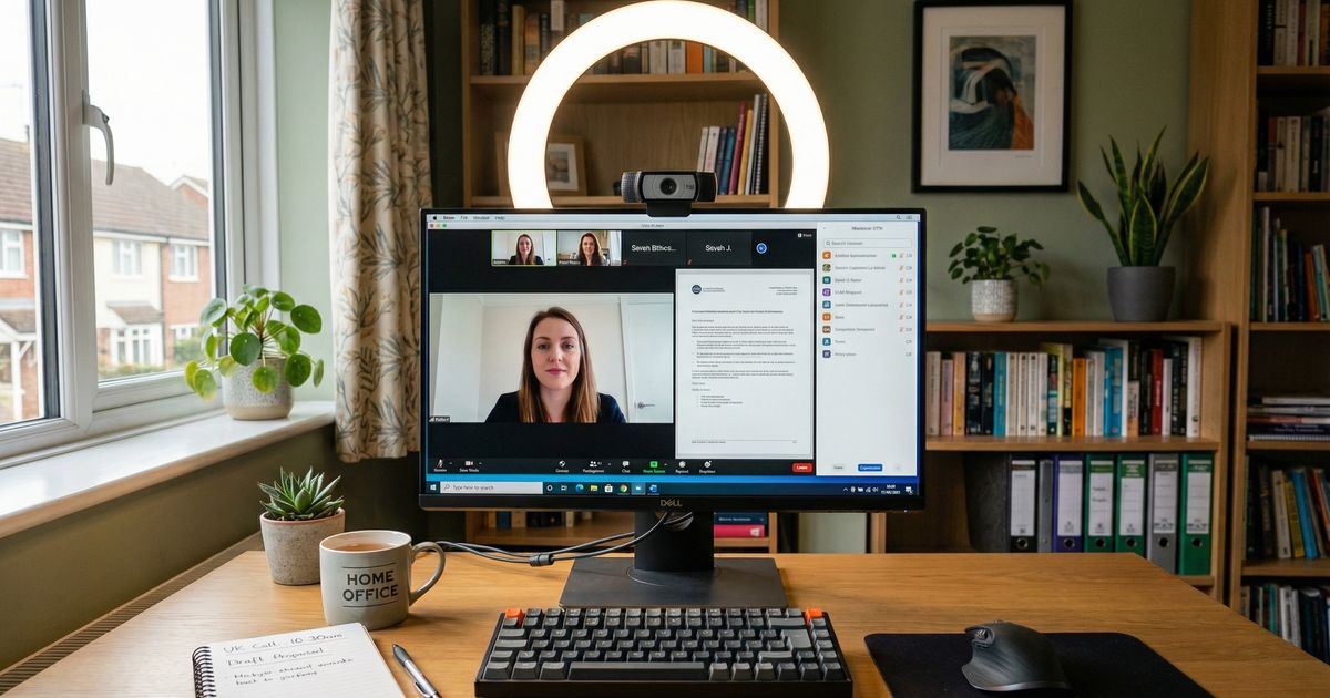 Webcam vs Ring Light: What Every UK Remote Worker Needs (2026)